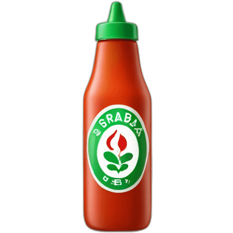 sriracha sauce bottle emoji