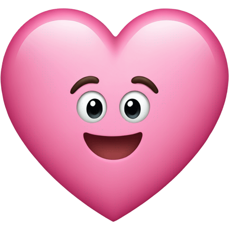 Pink heart emoji