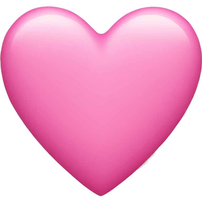 Pink heart emoji