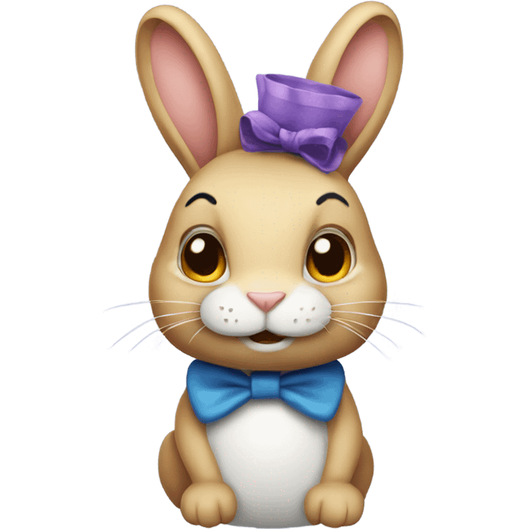 Alice in Wonderland bunny emoji