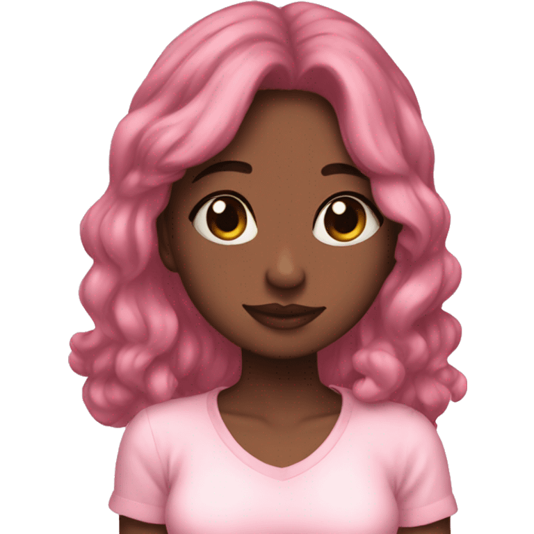 That girl aesthetic pink and cute  emoji