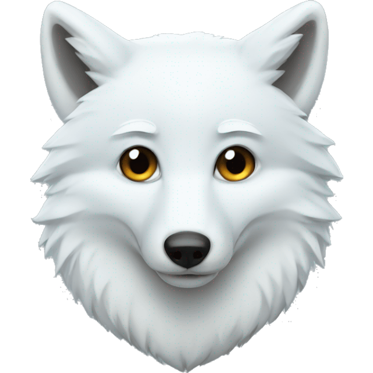 polar fox emoji