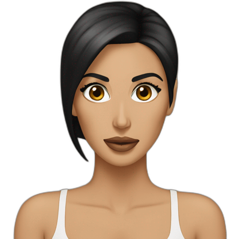 Kim kardachians emoji