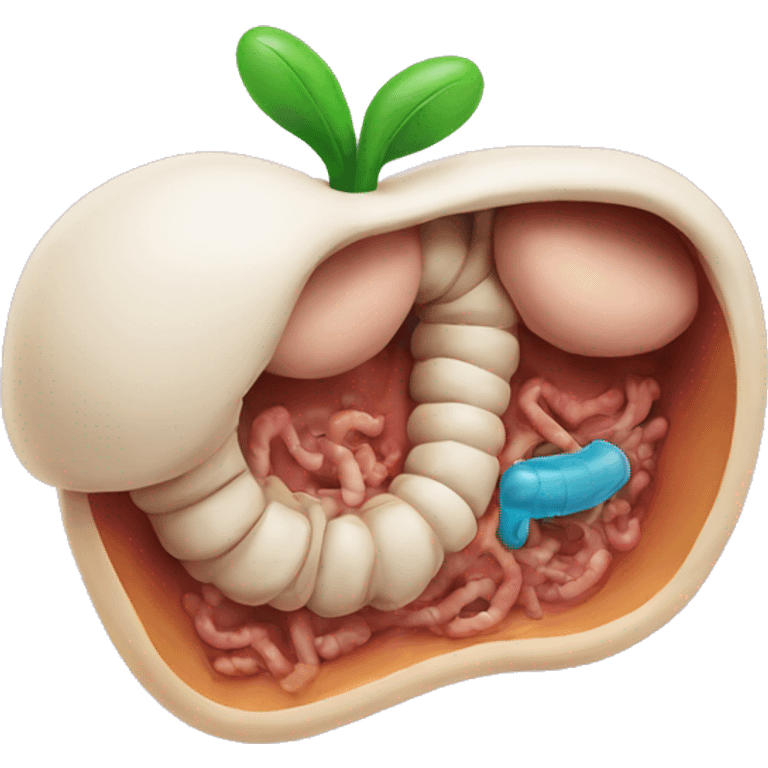 the digestive system emoji