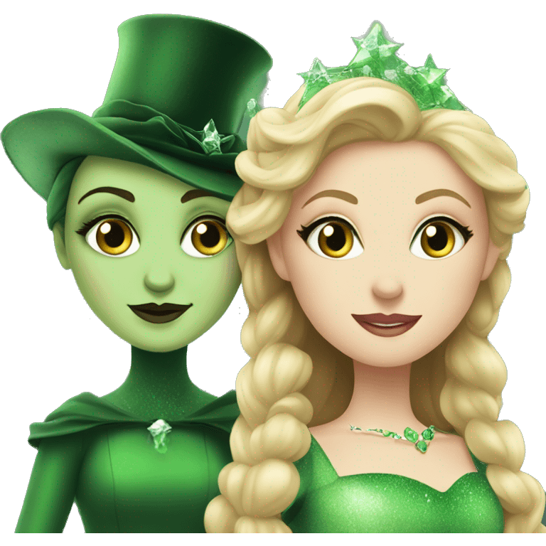 Glinda & Elphaba  emoji