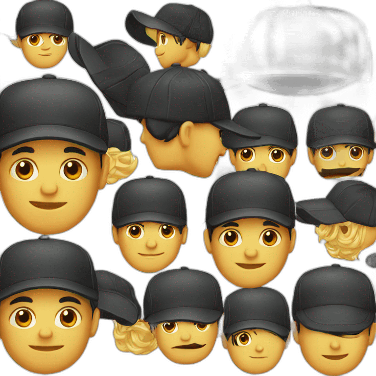 Black Cap  emoji