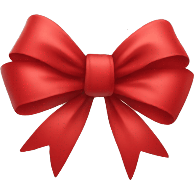 Red bow emoji