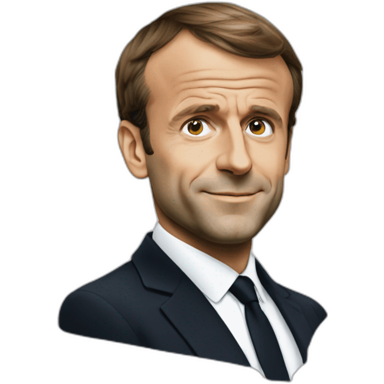 Emmanuel Macron emoji