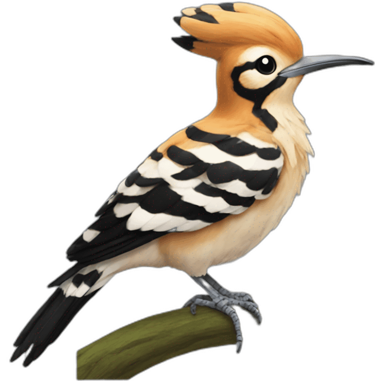 Hoopoe bird emoji