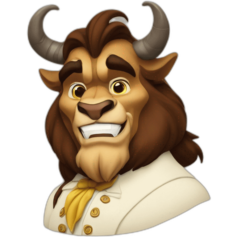 the Beast Disney beauty and the beast emoji