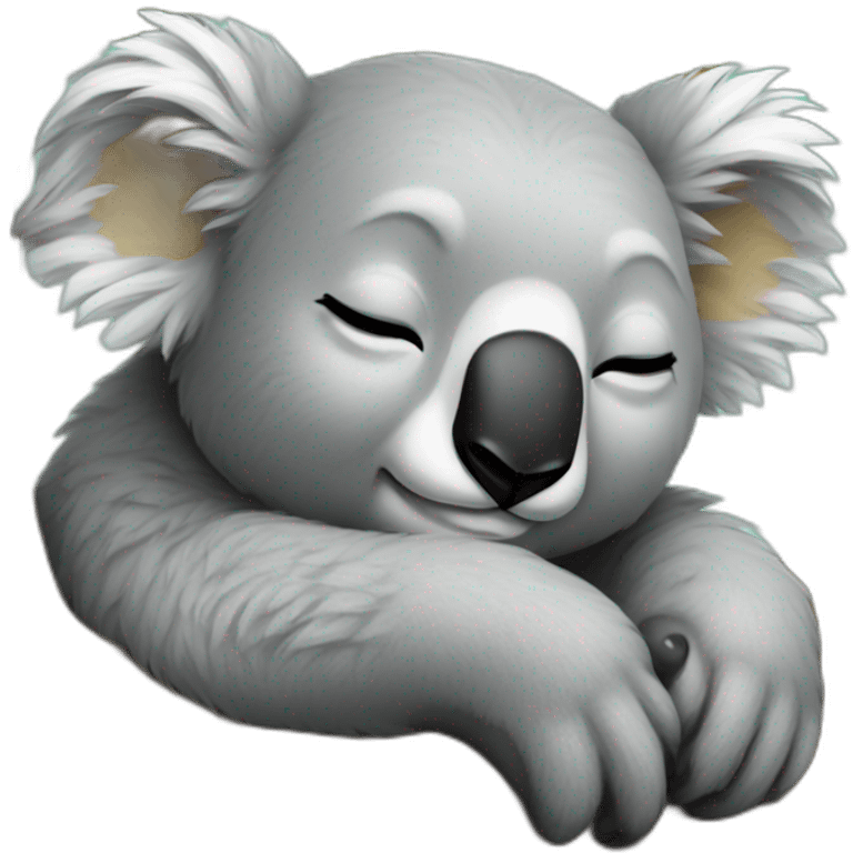 koalas sleeping emoji