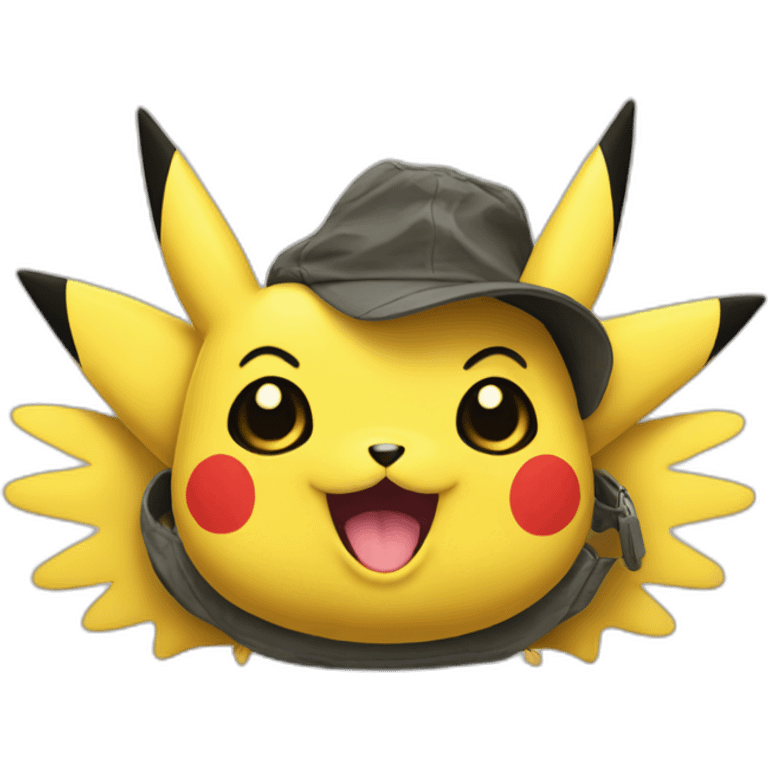 Pickachu doit d'honneur emoji