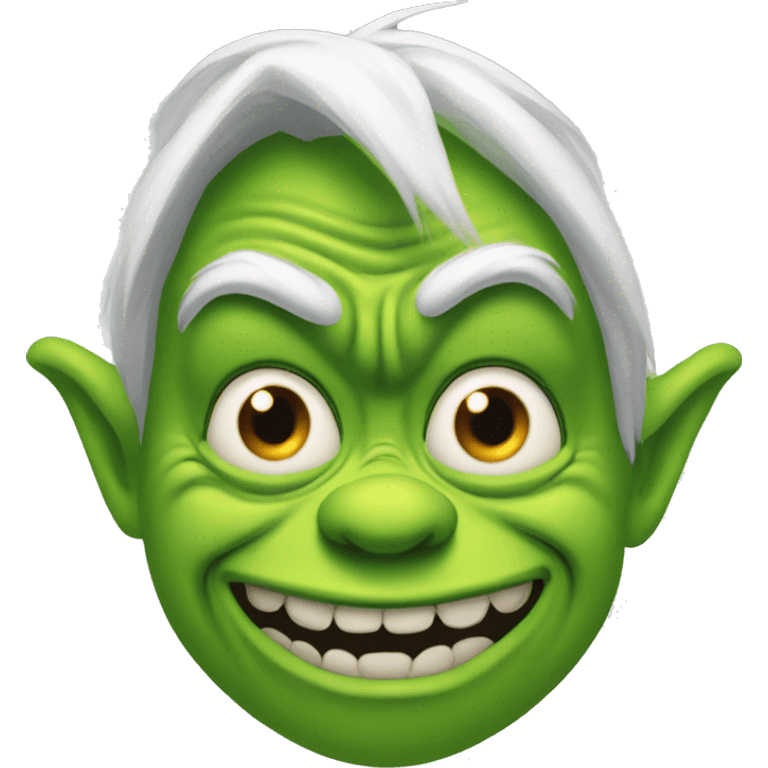 freaky grinch emoji