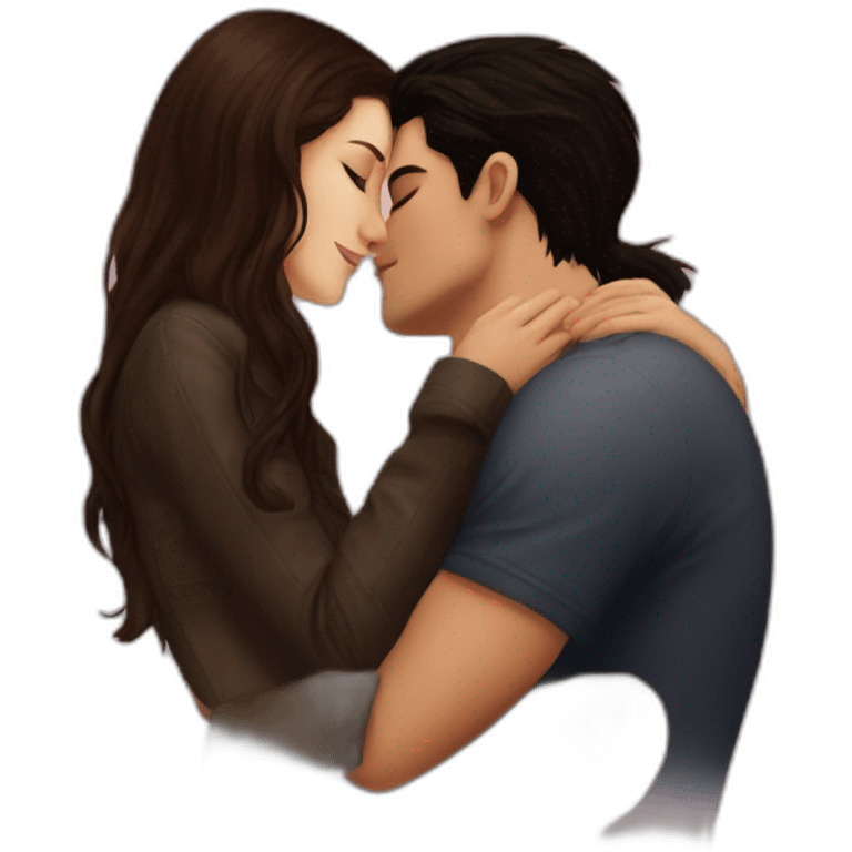 Jacob black kiss Bella swan emoji