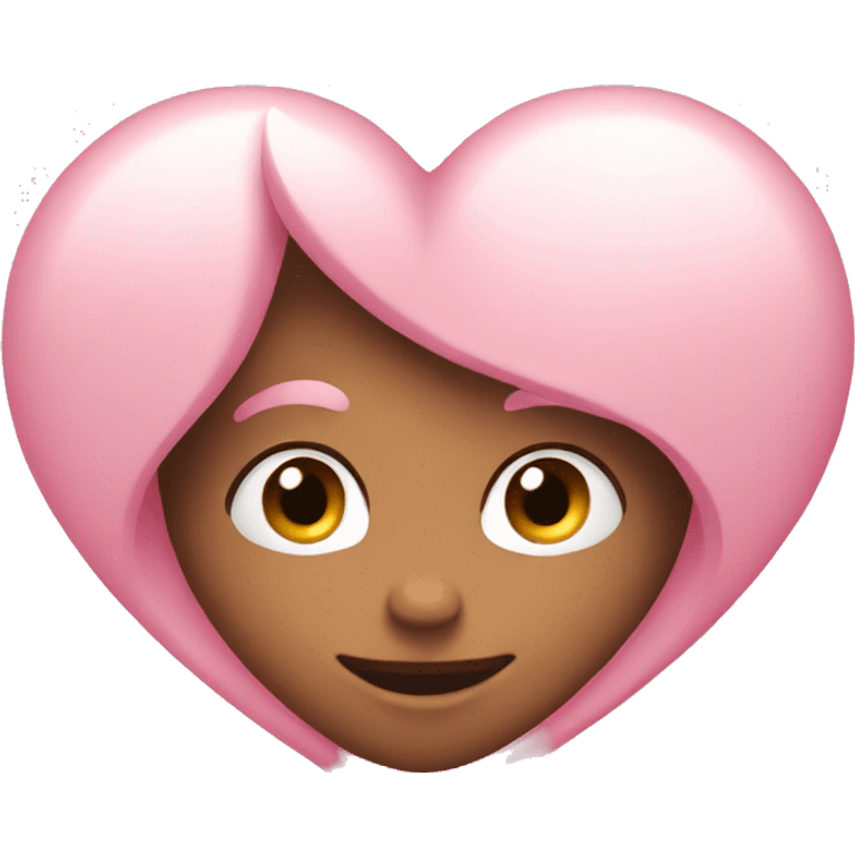 light pink heart emoji