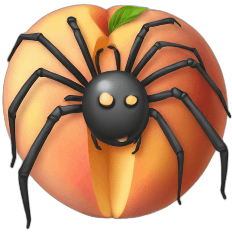 peach-SPIDER emoji