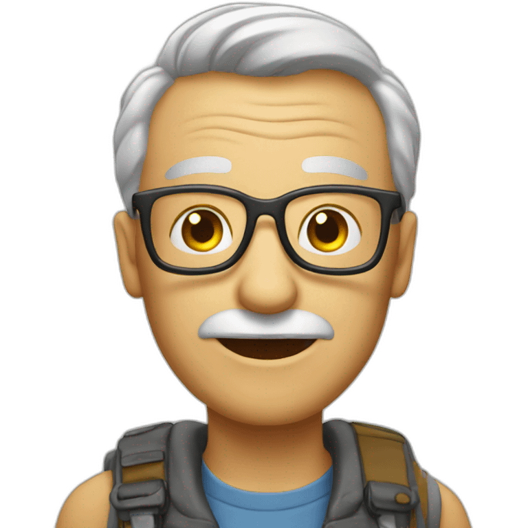 aged geek emoji