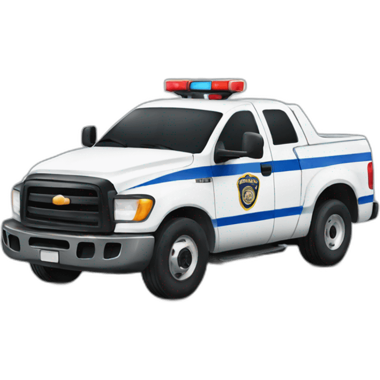 police tow truck emoji