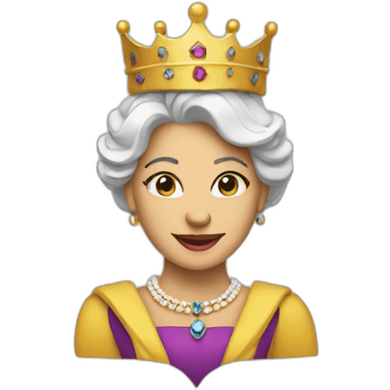 queen logo emoji