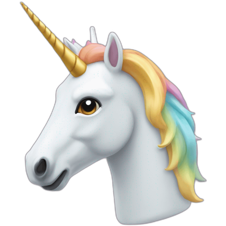 unicorn head Keppel emoji