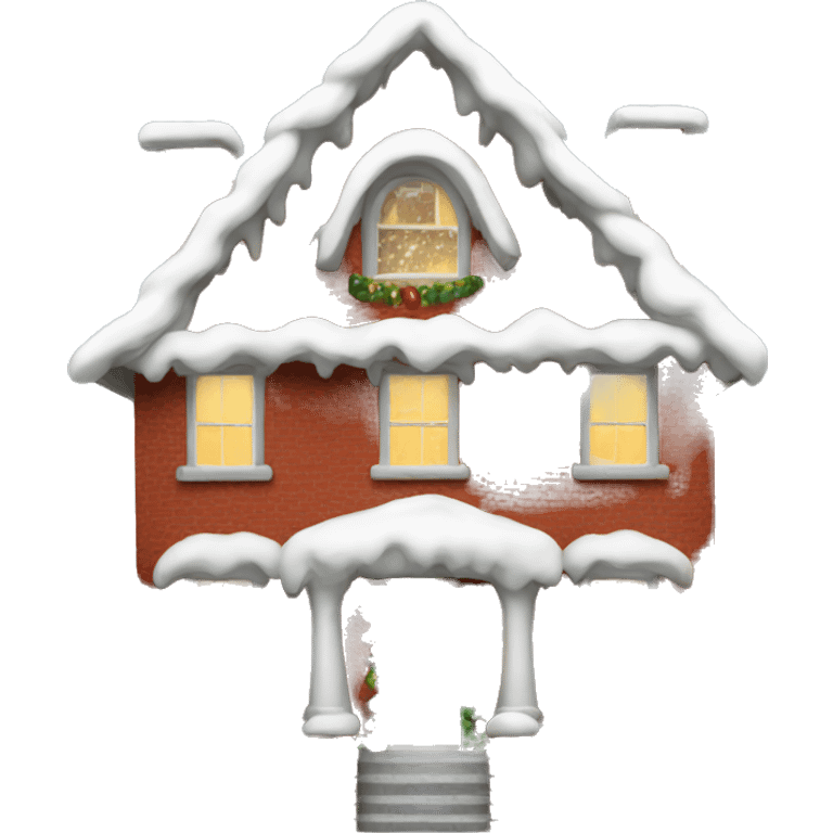 Christmas House emoji