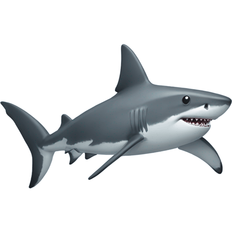 Shark with legs emoji