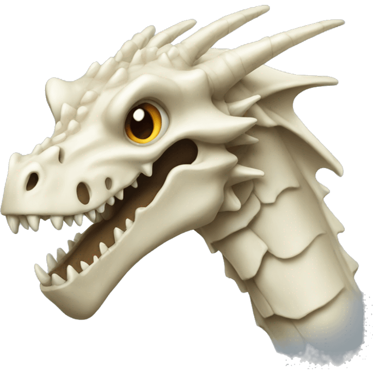 Bone dragon emoji