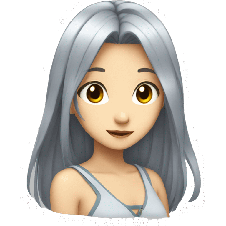 Anime girl emoji