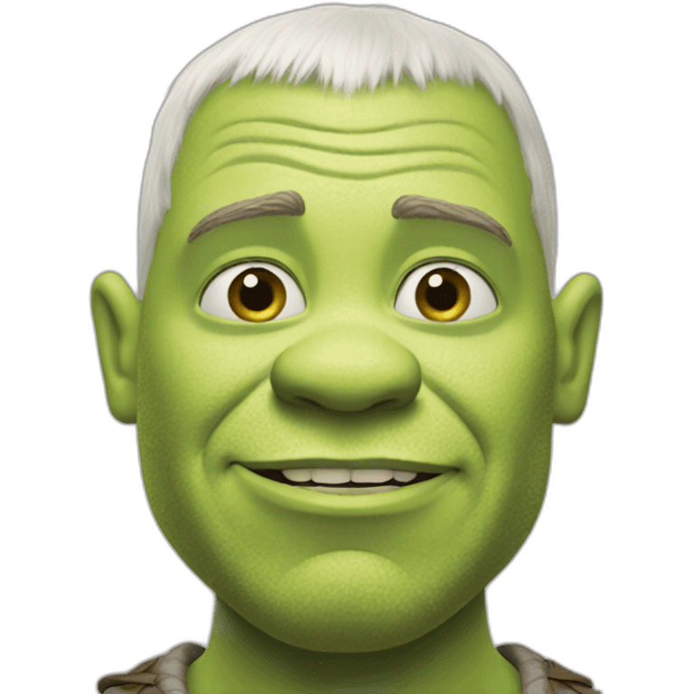 white-shrek emoji