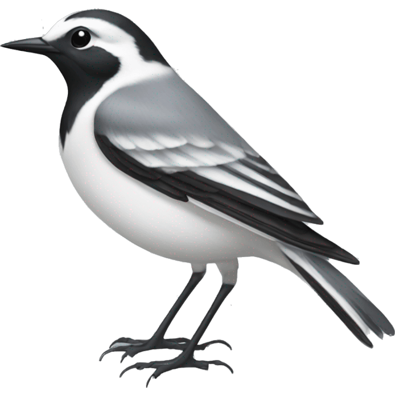 White wagtail emoji