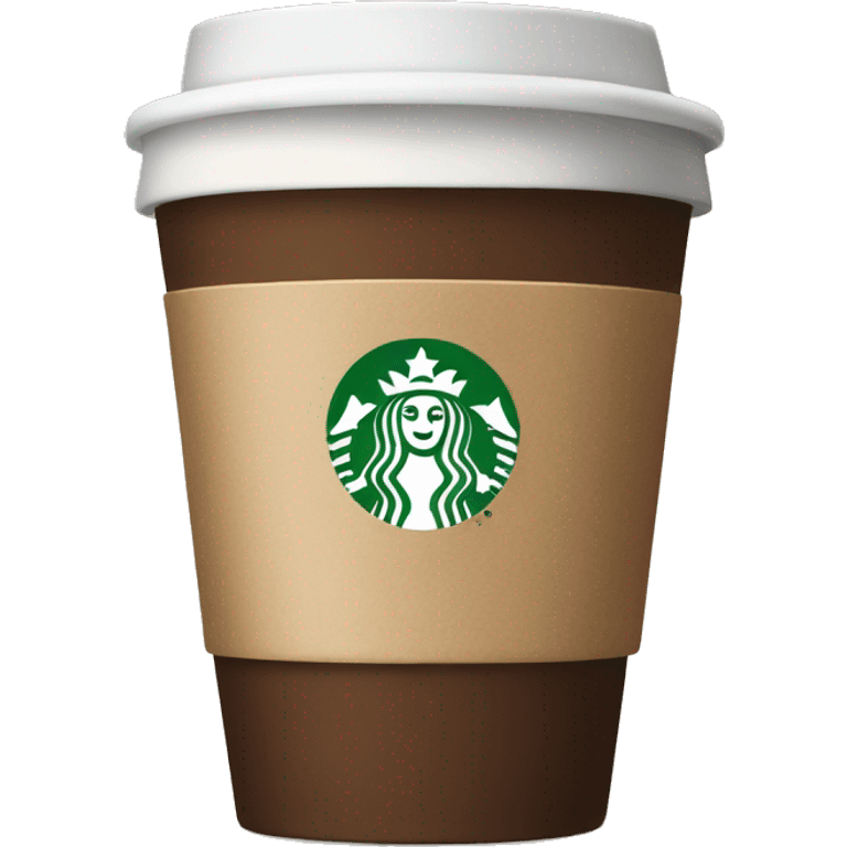 Starbucks coffee emoji