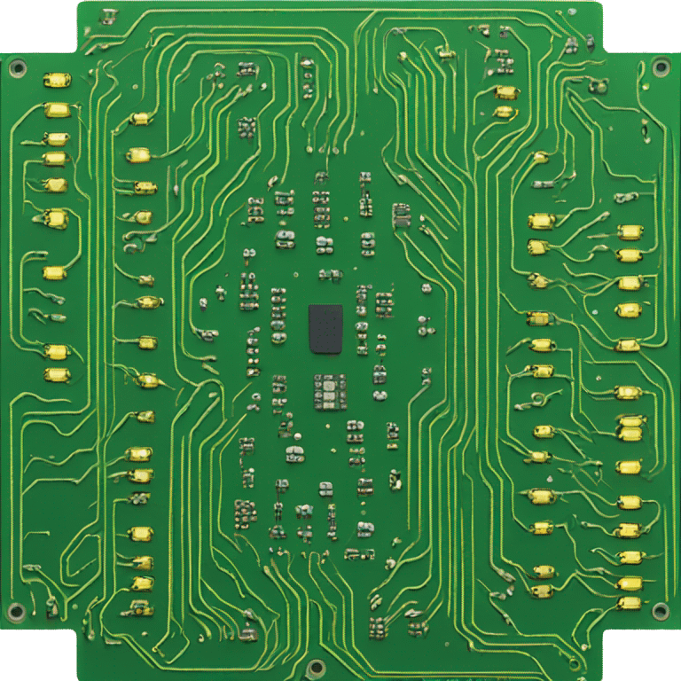 circuit board isometry emoji