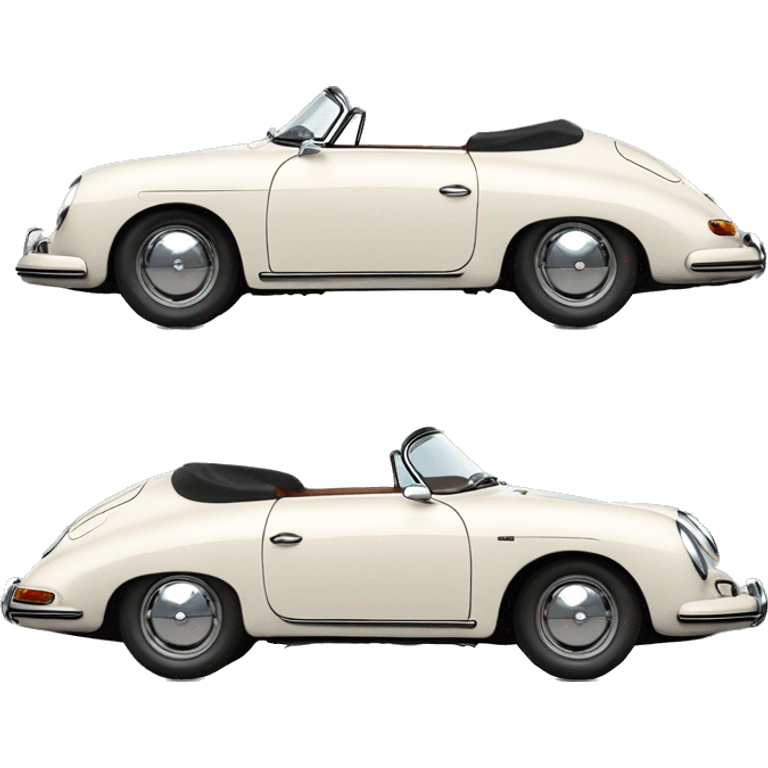 porsche 356 speedster emoji