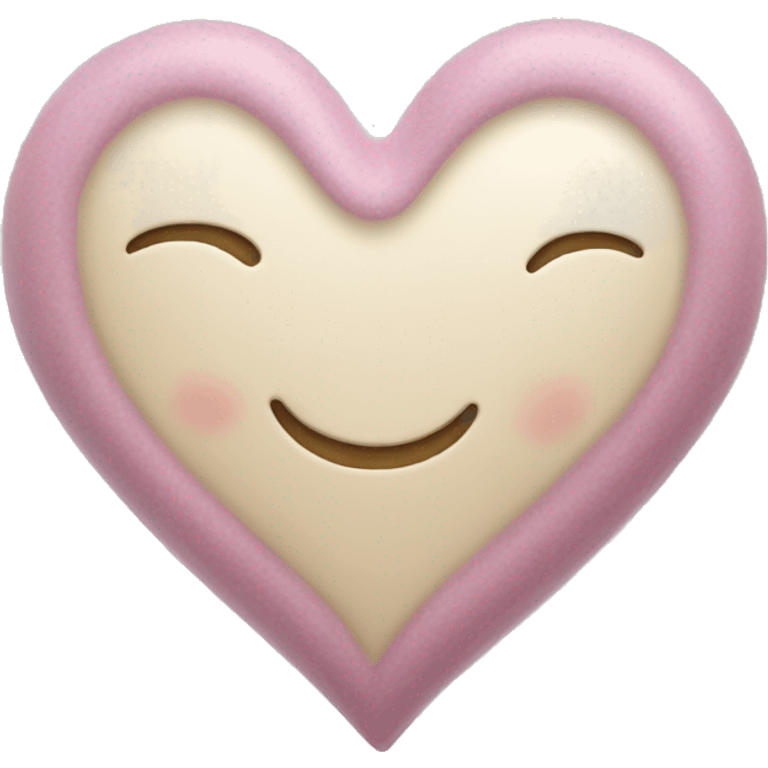 cuore color panna emoji