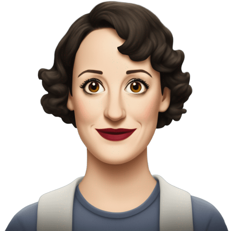 phoebe waller bridge in the show fleabag emoji