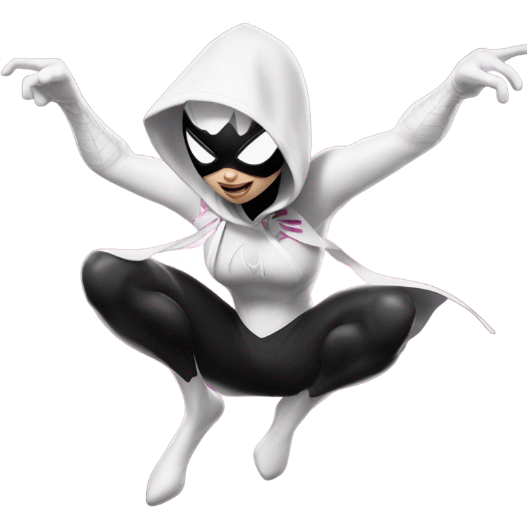 Spider-Gwen pose emoji