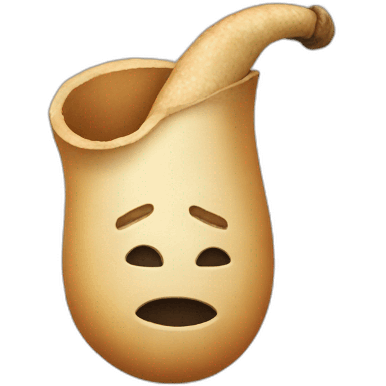 Cuerno quemado emoji