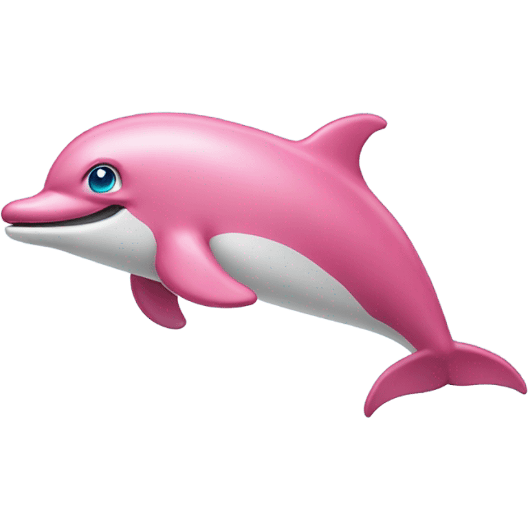 pink dolphin  three eyes emoji