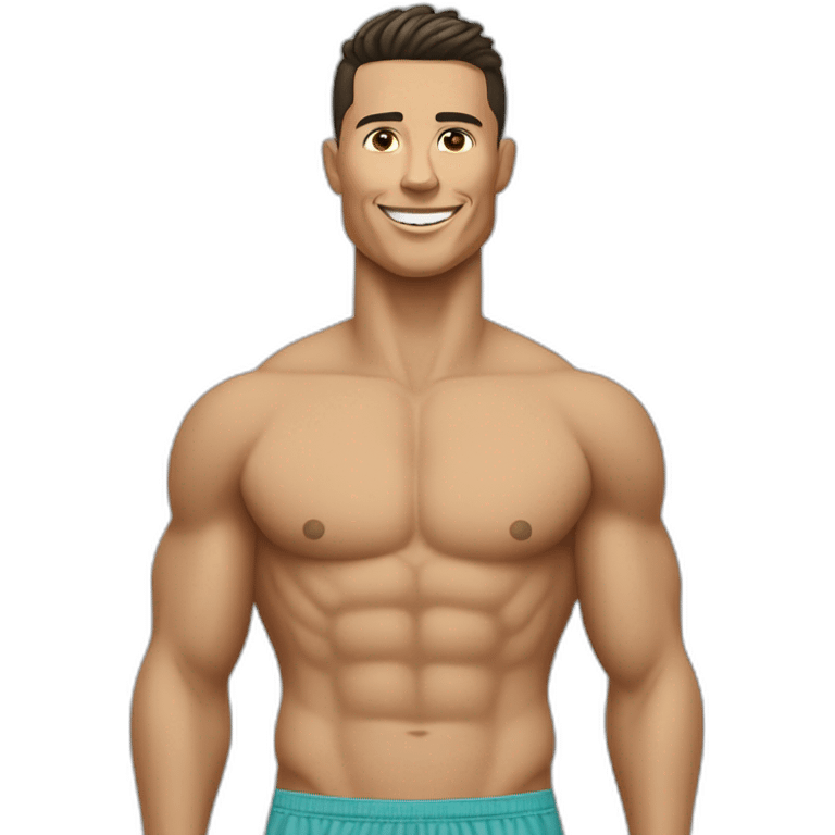 Ronaldo en caleçon emoji