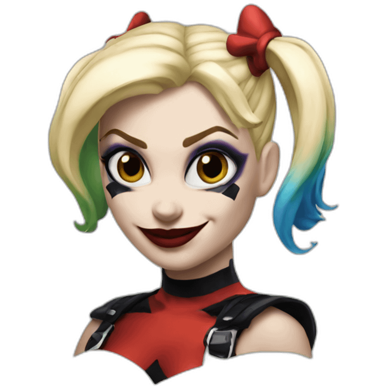 Harley Quinn original emoji