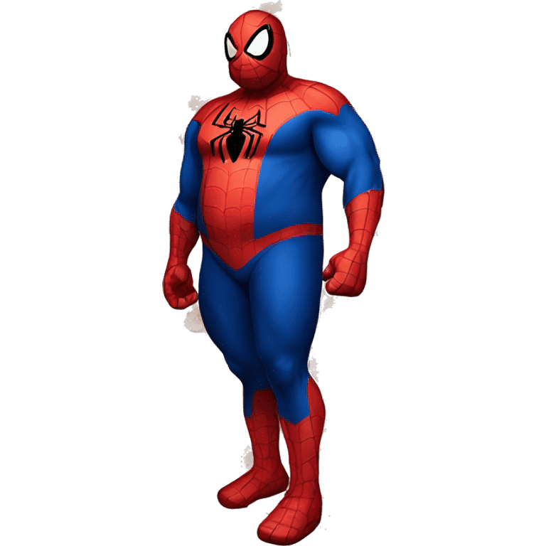 Fat fat fat spiderman emoji