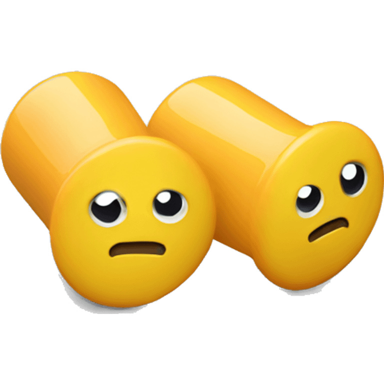 protective earplugs  emoji