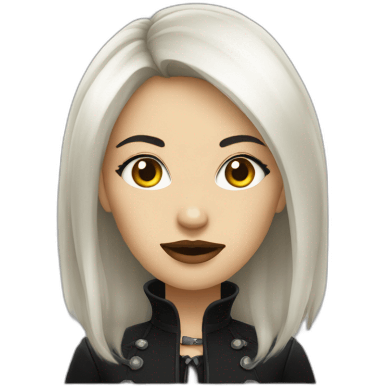 Femme gothique  emoji