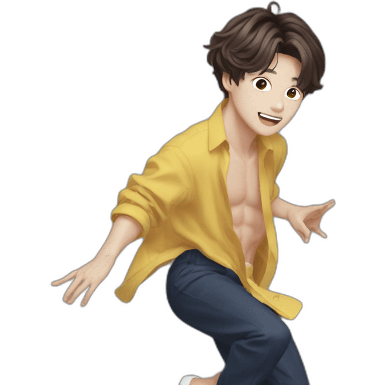 Jung kook dancing emoji