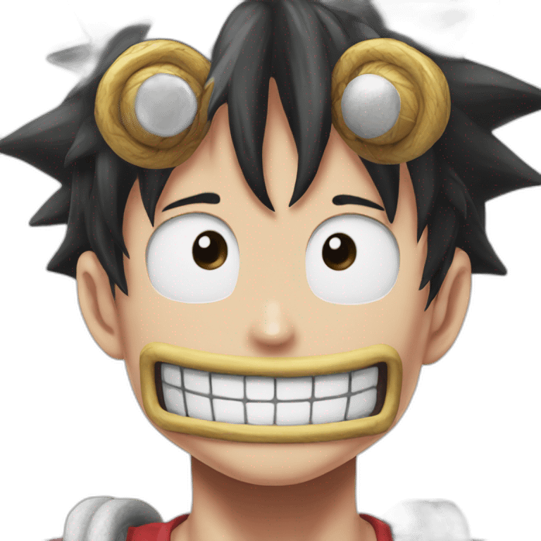 Luffy gear five emoji