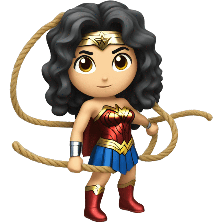 WONDER WOMAN ROPE emoji