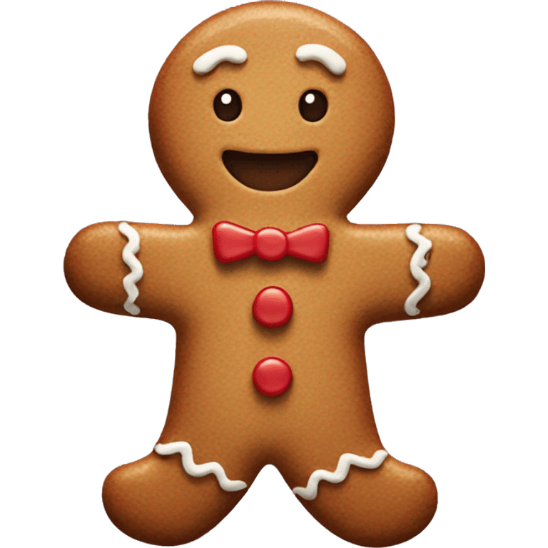 Gingerbread man  emoji