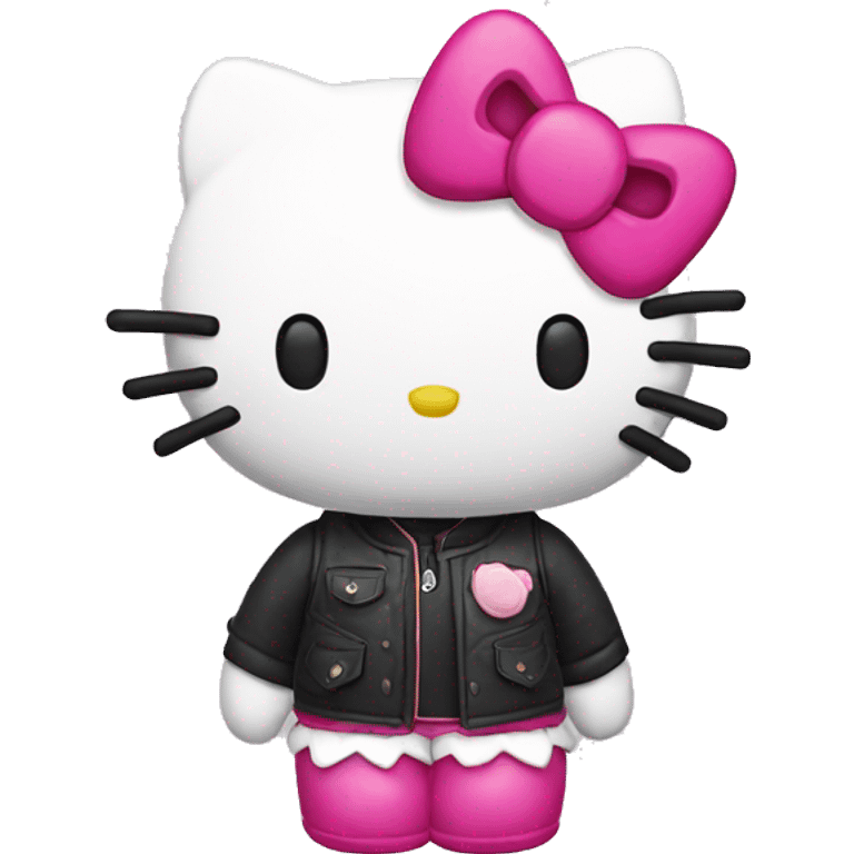 Hello kitty con flow emoji