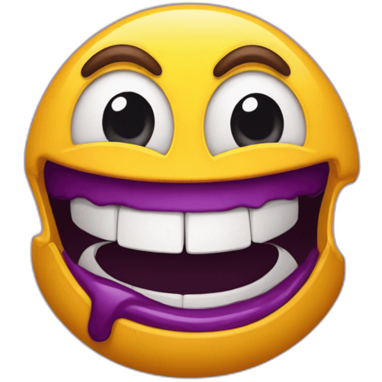 McDonald’s Grimace  emoji