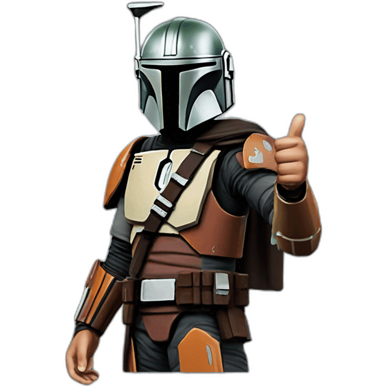 MANDALORIAN THUMBS UP emoji